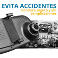 DriveGuard 360 Pro – Retrovisor Inteligente con Cámara Dual