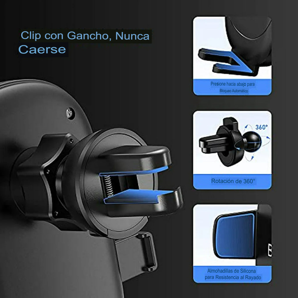 ¡DEJA de que tu celular se caiga en el carro! Conoce el AirGrip 360