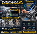 PowerClean 2X – Lavado y Aspirado en un Solo Combo